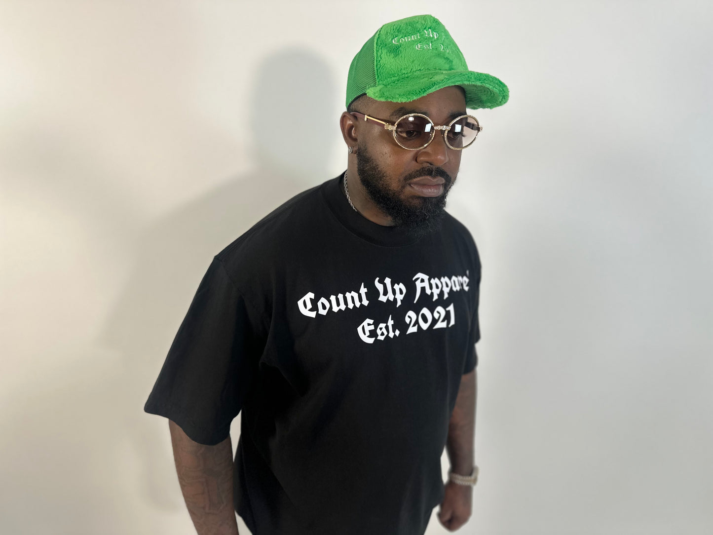 Lucky Count Up Stack Joggers Set/Hat